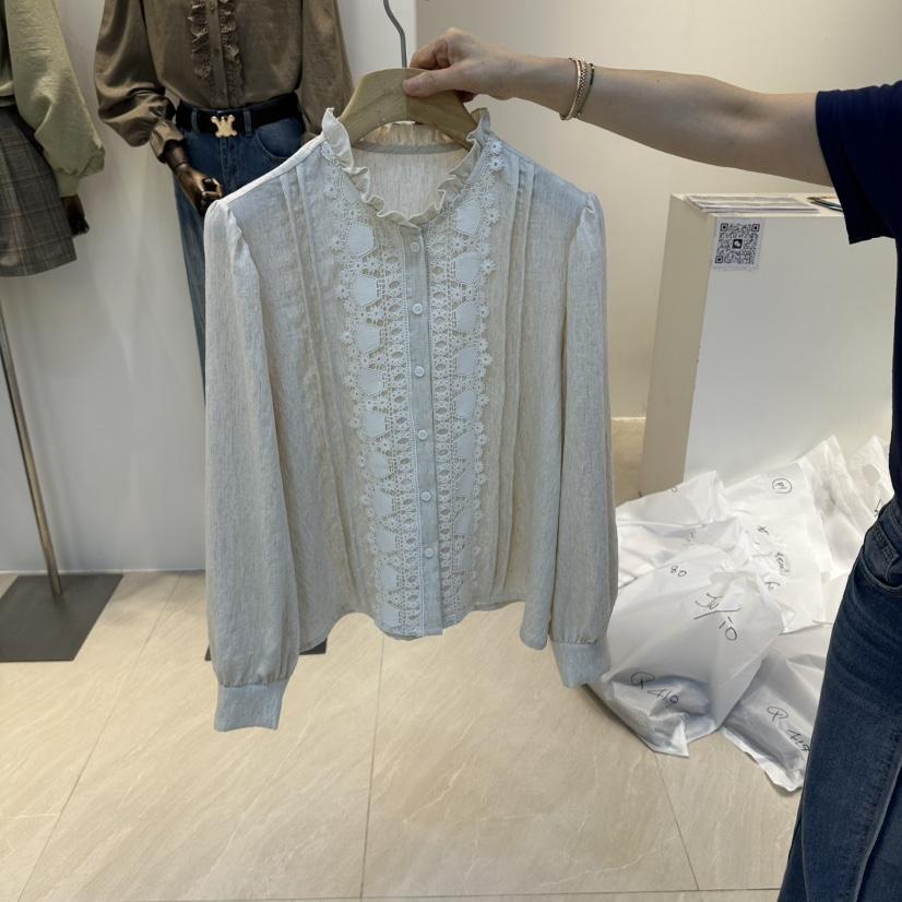 2AN.B東大門實拍女裝新品熱賣休閑推薦真品時尚襯衫蕾絲衫2AN.B襯衫/蕾絲衫