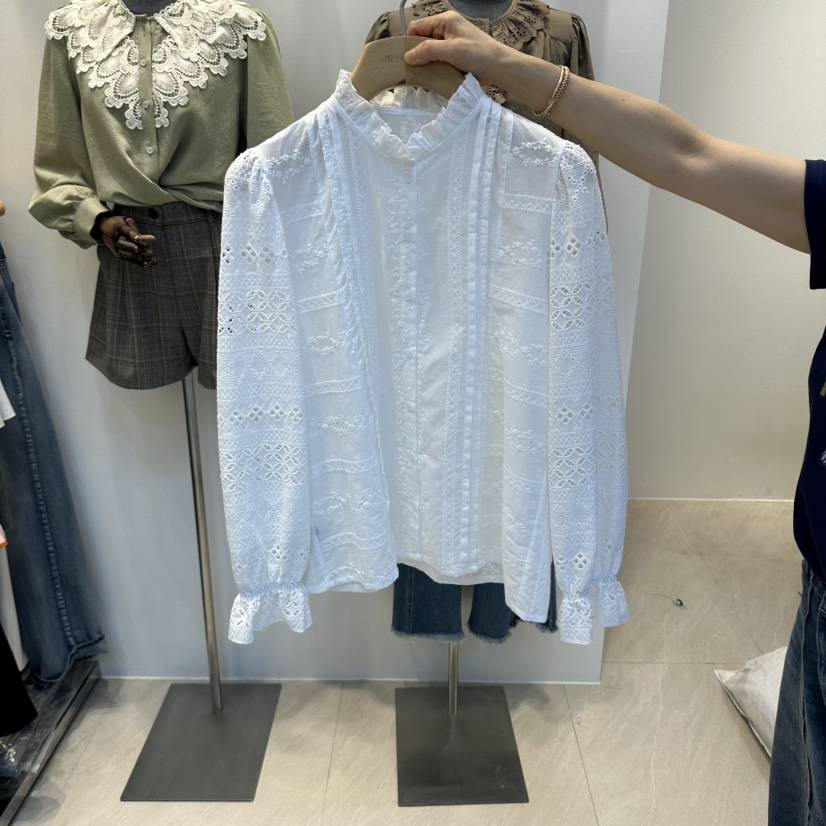 2AN.B東大門直郵女士新品休閑人氣真品推薦時尚襯衫蕾絲衫2AN.B襯衫/蕾絲衫