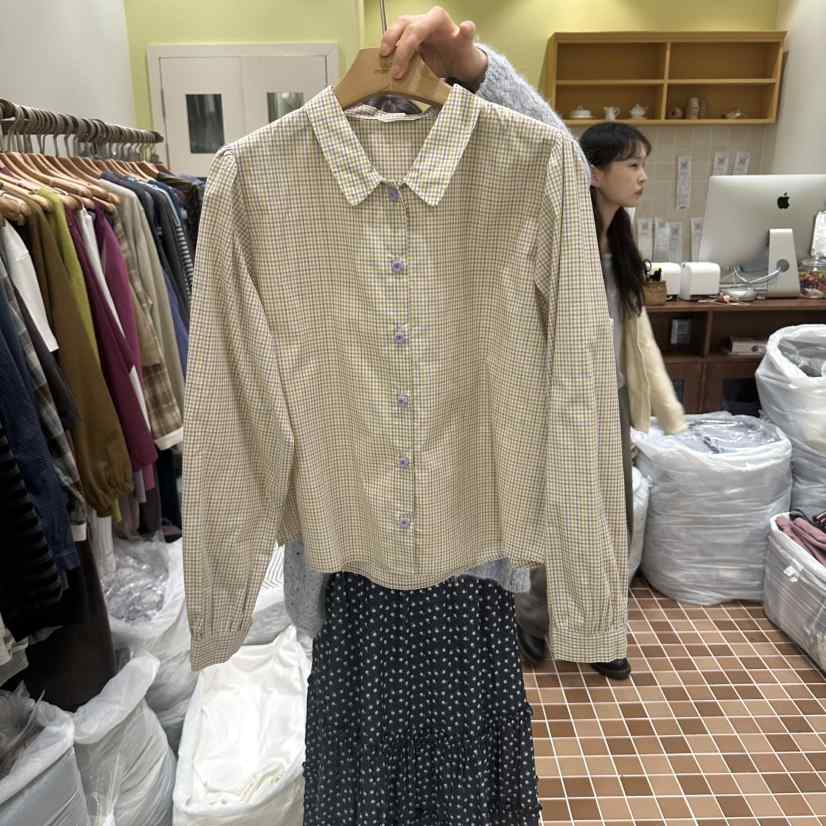 OURMOMENT東大門代購女裝新款休閑人氣熱賣推薦襯衫蕾絲衫OURMOMENT襯衫/蕾絲衫