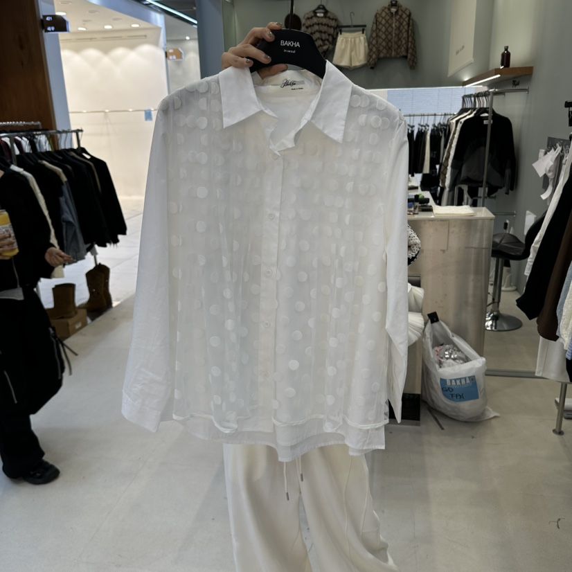 BAKHA東大門直郵女裝新品人氣真品時尚熱賣休閑襯衫蕾絲衫CHARLES THE SECOND/CHEAP-CHIC襯衫/蕾絲衫