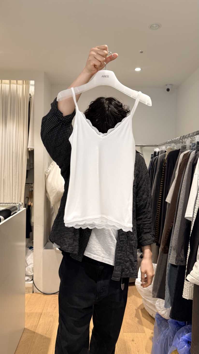ARKIE/TAF東大門直郵女士新品熱賣推薦休閑吊帶背心無袖ARKIE/TAF吊帶/背心