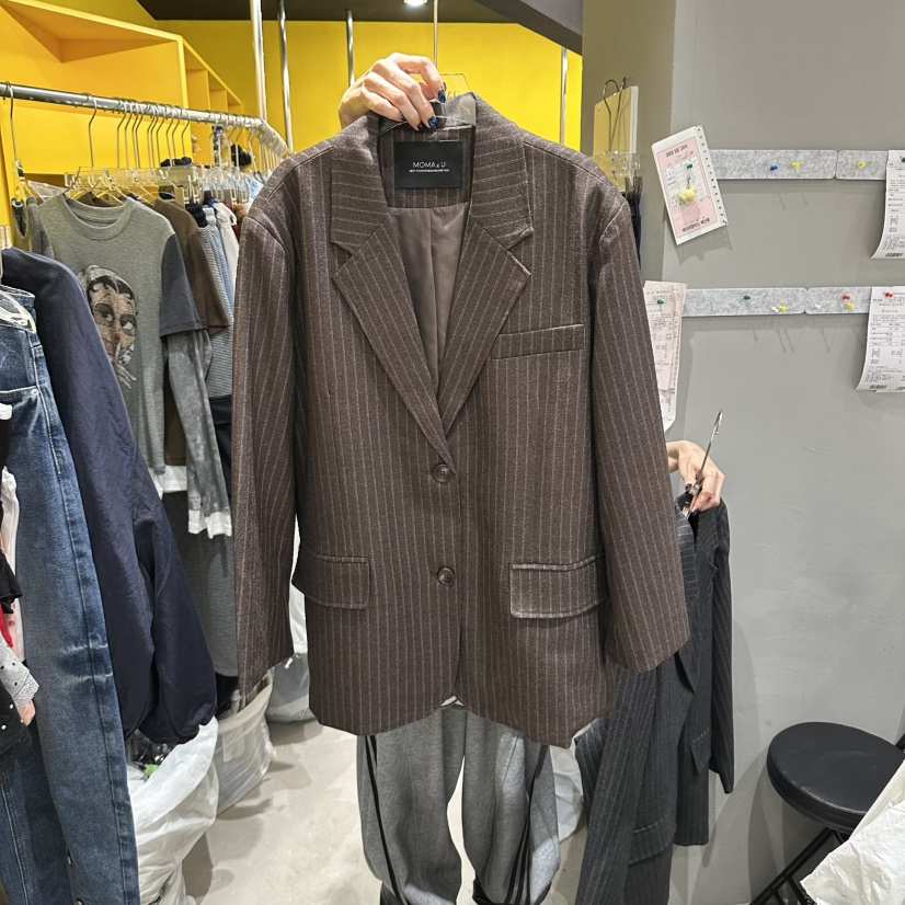 MOMAZU東大門代購女裝新品時尚真品休閑熱賣推薦西裝西服MOMAZU西裝/西服