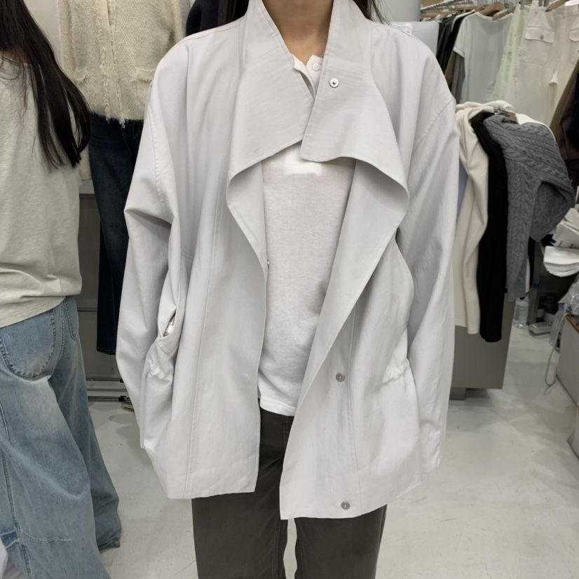 TAKE YOUR TIME韓國直郵女士新品休閑時尚人氣夾克高領take your time夾克