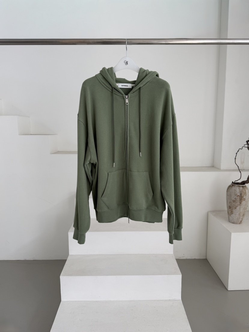 OATMEAL韓國代購女裝新品真品推薦熱賣衛衣拉鏈連帽衫抓絨OATMEAL衛衣