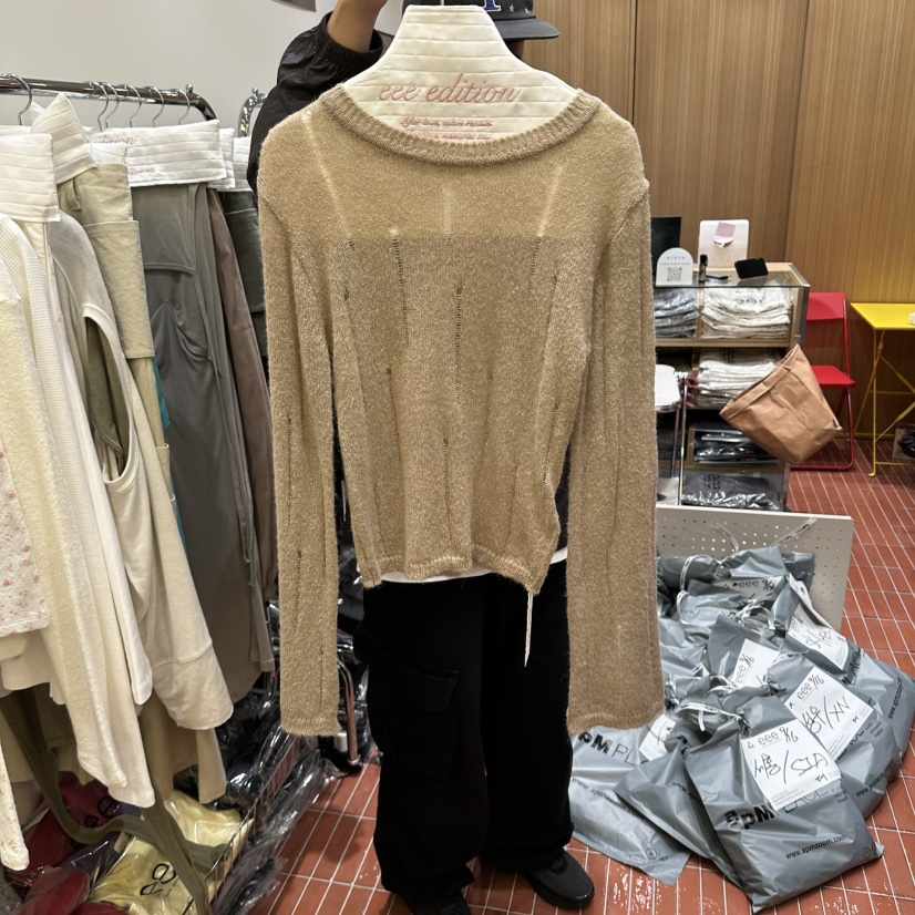 EEE東大門直郵女士新款休閑人氣推薦熱賣真品時尚針織衫EEE針織衫
