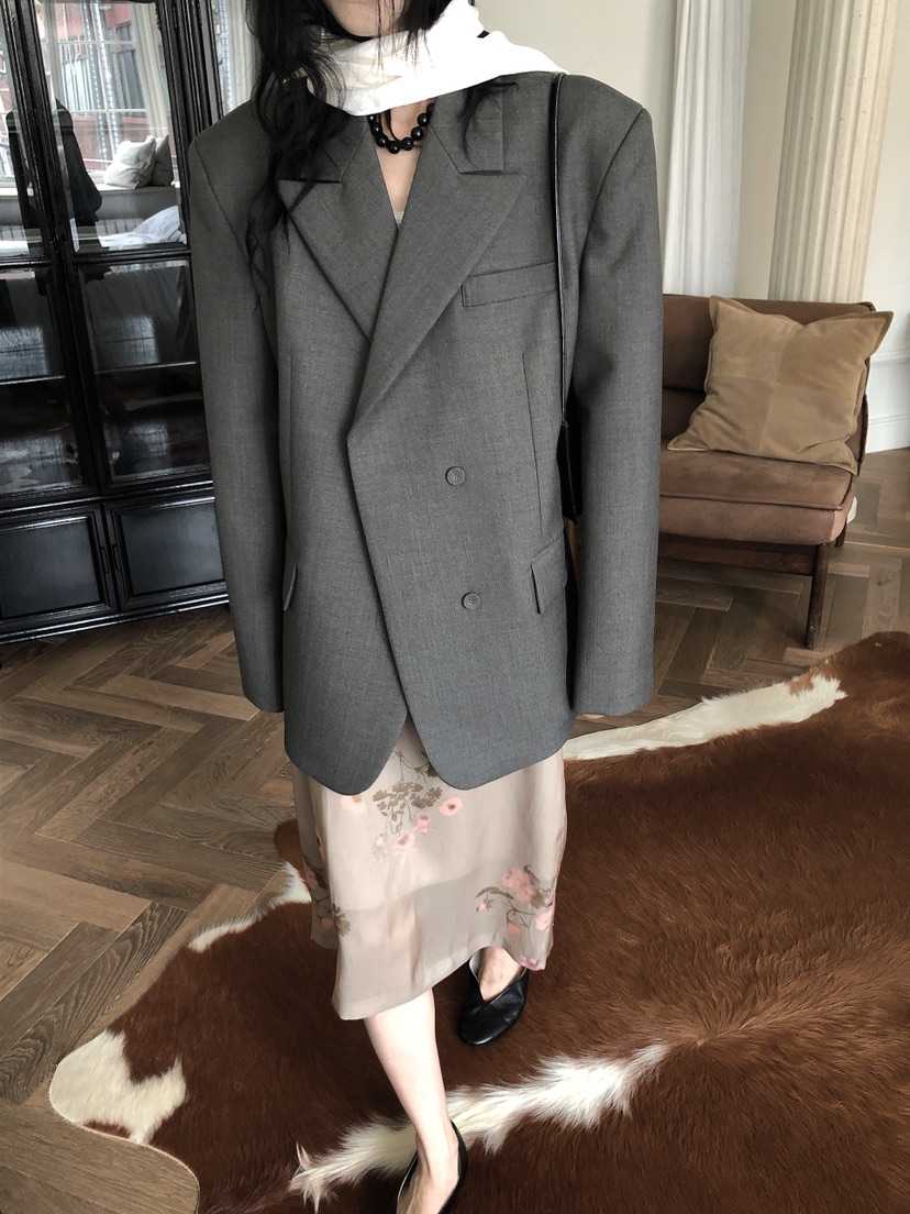 LE BUTTER韓國代購女裝新款休閑時尚熱賣西裝西服不含圍巾LE BUTTER西裝/西服