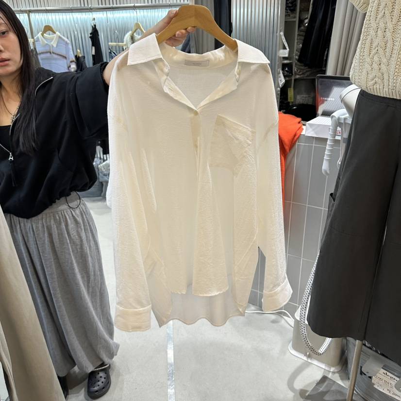 ALEGRE東大門直郵女士新品真品休閑時尚推薦熱賣襯衫蕾絲衫ALEGRE襯衫/蕾絲衫