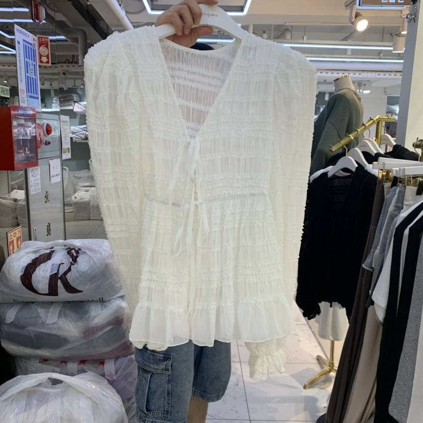 ENDOLPHIN東大門直郵女裝新款人氣休閑時尚真品襯衫蕾絲衫ENDOLPHIN襯衫/蕾絲衫