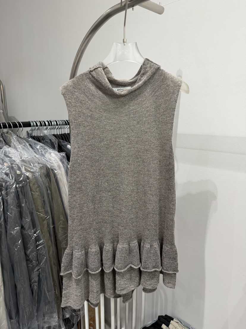 LOOKK/MIMME韓國直郵女裝新品人氣真品時尚針織衫荷葉邊LOOKK/MIMME針織衫