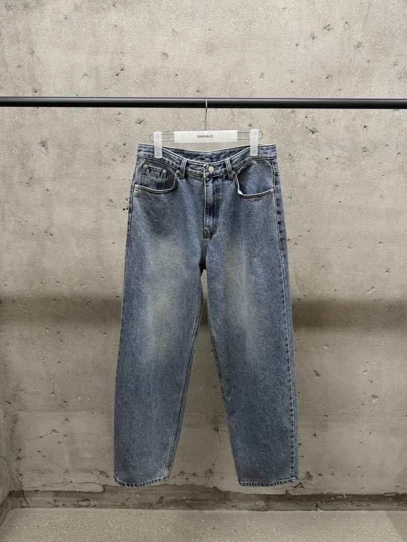 EST/RAWHAUS東大門直郵女裝新品真品推薦牛仔褲寬松牛仔EST/RAWHAUS牛仔褲