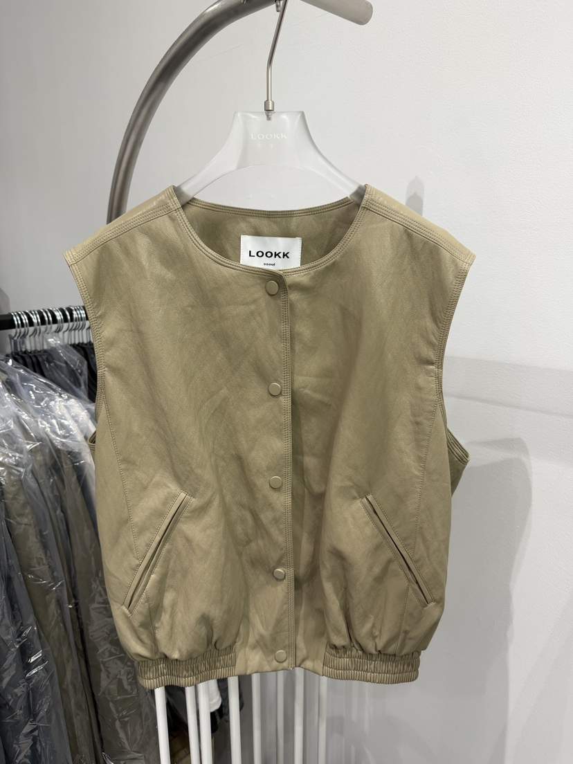 LOOKK/MIMME東大門代購女士新款推薦時尚熱賣休閑真品馬甲LOOKK/MIMME馬甲
