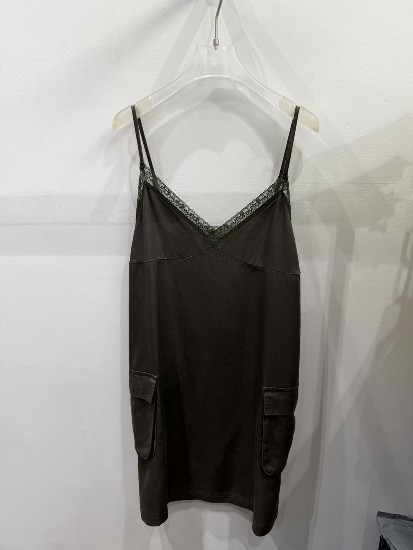 LOOKK/MIMME東大門實拍女裝新品真品人氣時尚吊帶背心口袋LOOKK/MIMME吊帶/背心