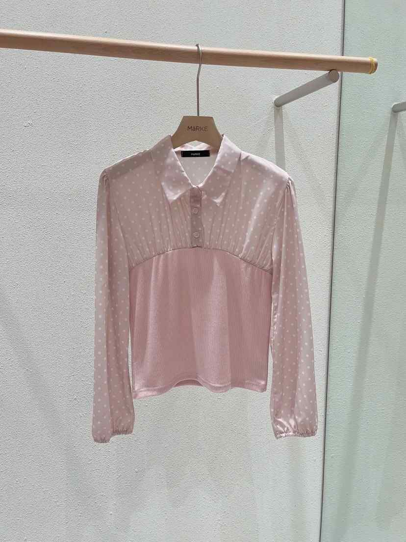 MARKE-P東大門實拍女士新品休閑時尚推薦熱賣襯衫蕾絲衫MARKE-P襯衫/蕾絲衫