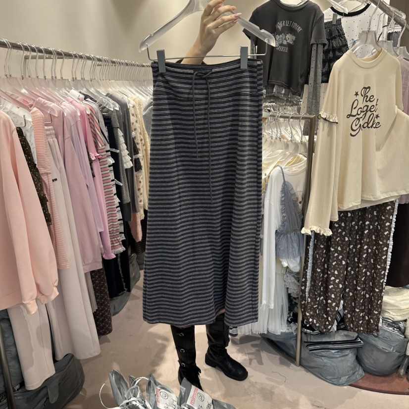 MIMME/LOOKK東大門實拍女士新品職業推薦休閑人氣時尚長裙MIMME/LOOKK長裙