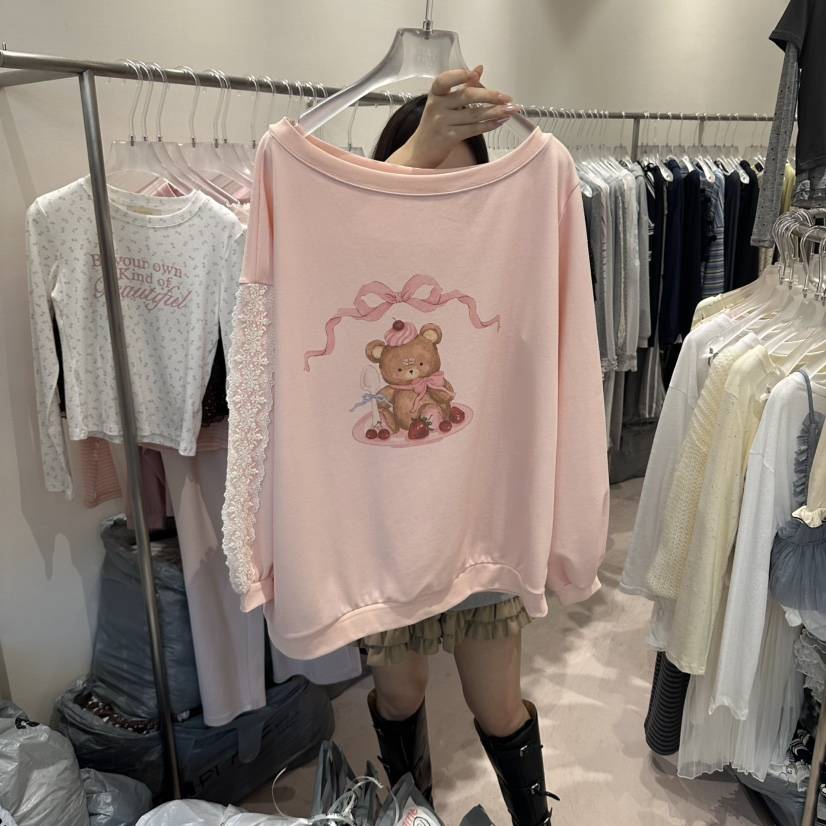 MIMME/LOOKK東大門實拍女士新款熱賣時尚休閑人氣職業衛衣MIMME/LOOKK衛衣