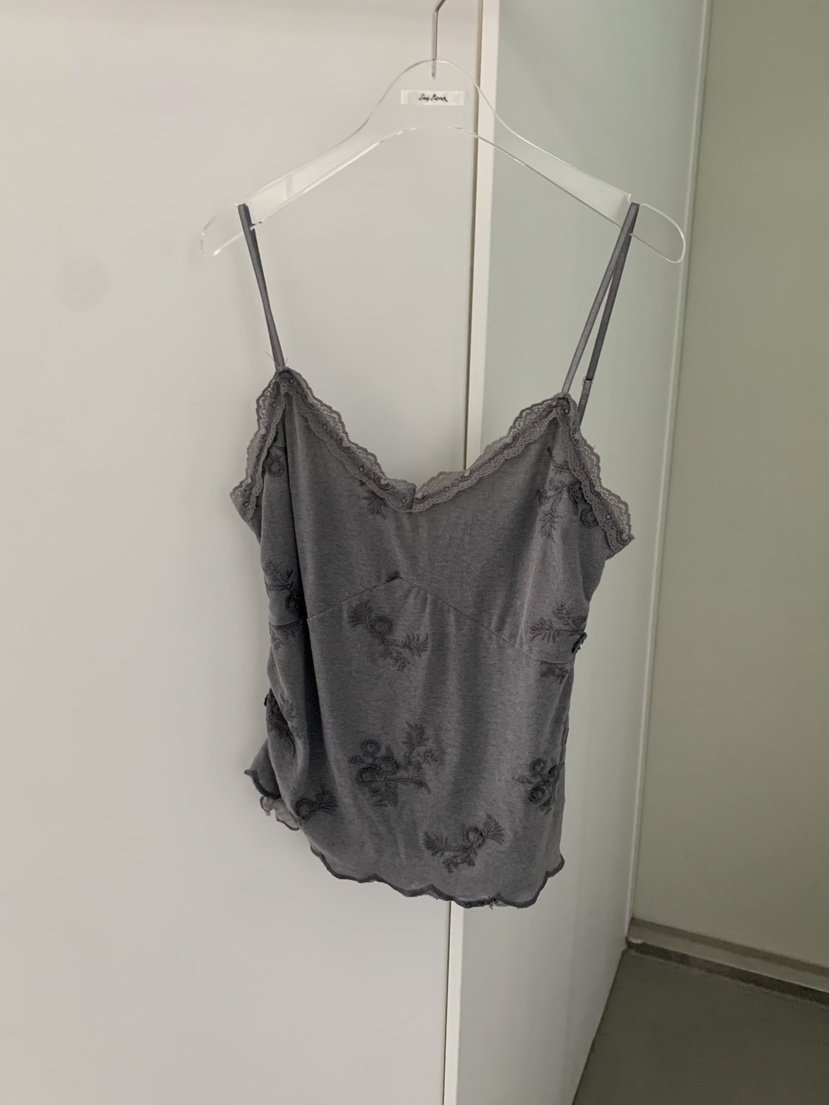 SHOP POSTER東大門實拍女裝新款推薦真品吊帶背心蕾絲無袖SHOP POSTER吊帶/背心