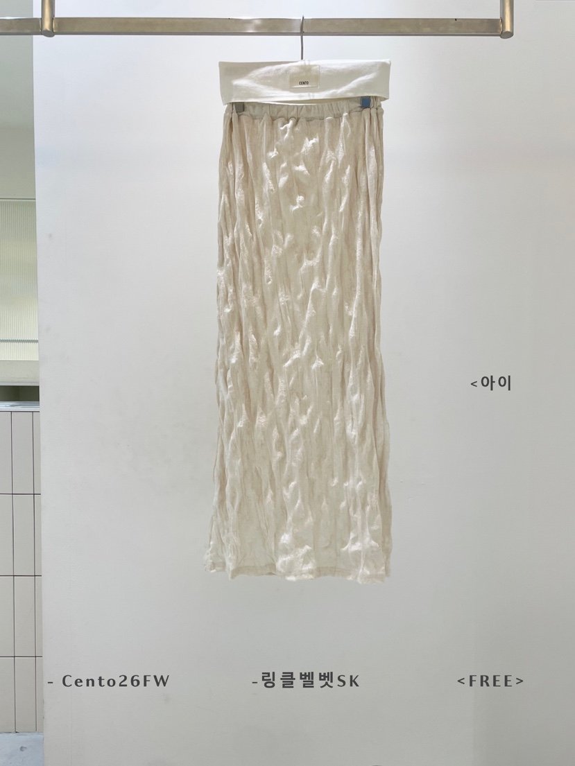 CENTO韓國直郵女裝新款真品時尚休閑人氣推薦長裙天鵝絨長款CENTO長裙