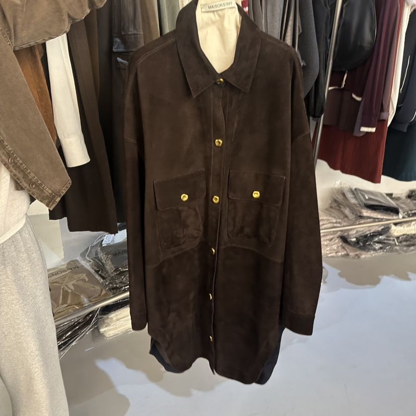 DOUBLE STANDARD/LE SMOKING/MAISONSTAFF東大門代購女士新品真品長款風衣MAISONSTAFF長款風衣