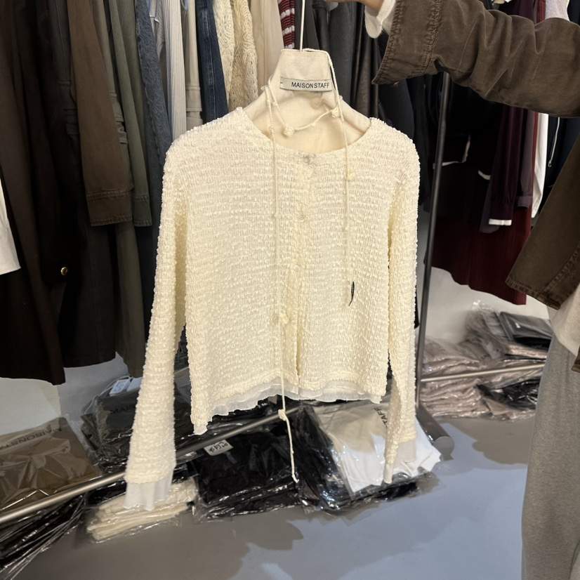 DOUBLE STANDARD/LE SMOKING/MAISONSTAFF東大門直郵女裝新品真品開衫不含內搭MAISONSTAFF開衫