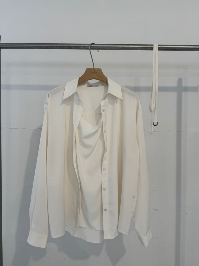LIMLIMLIM東大門代購女裝新品人氣真品推薦襯衫蕾絲衫含繩LIM LIM LIM襯衫/蕾絲衫