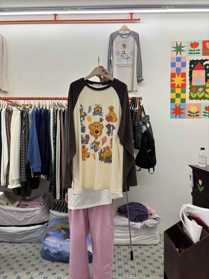 TOLL韓國直郵女士新品推薦休閑真品時尚人氣熱賣長袖T恤TOLL長袖T恤