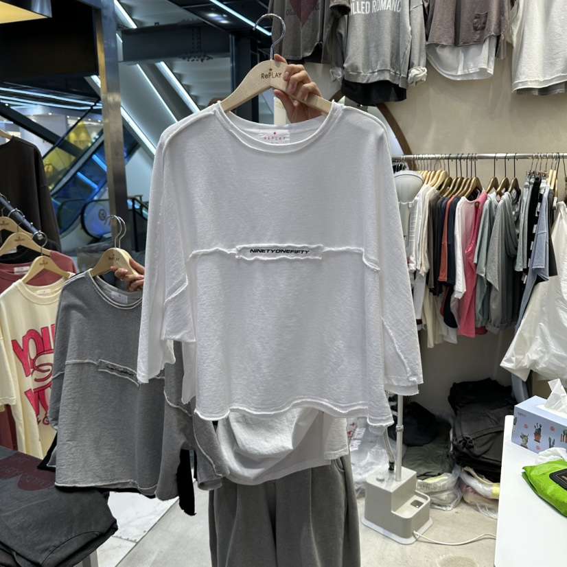 REPLAY東大門直郵女士新品人氣熱賣推薦真品休閑時尚長袖T恤REPLAY長袖T恤