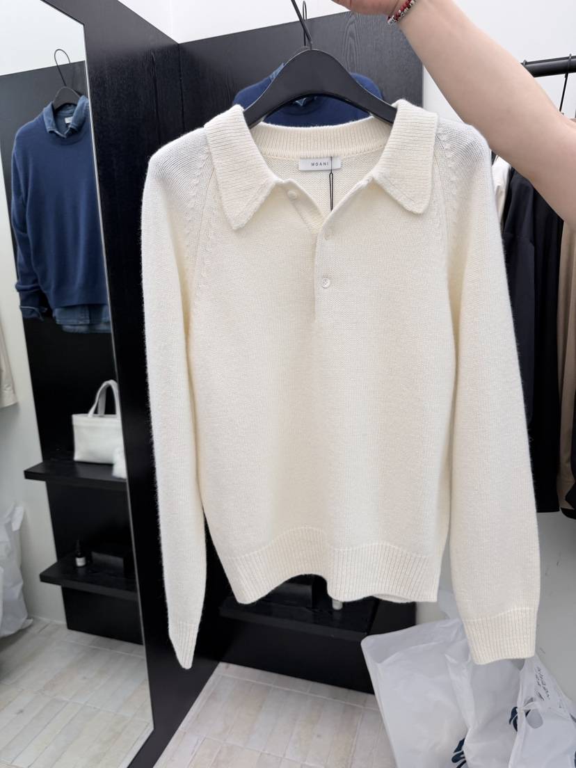 MOANI東大門代購女士新品熱賣真品時尚推薦休閑人氣毛衣紐扣MOANI毛衣