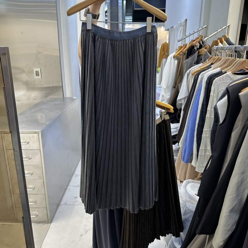 SANS東大門代購女士新品時尚真品人氣推薦長裙天鵝絨褶皺SANS長裙