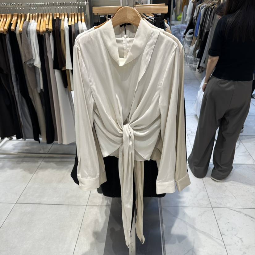 SANS韓國代購女裝新款推薦真品休閑人氣熱賣時尚襯衫蕾絲衫SANS襯衫/蕾絲衫