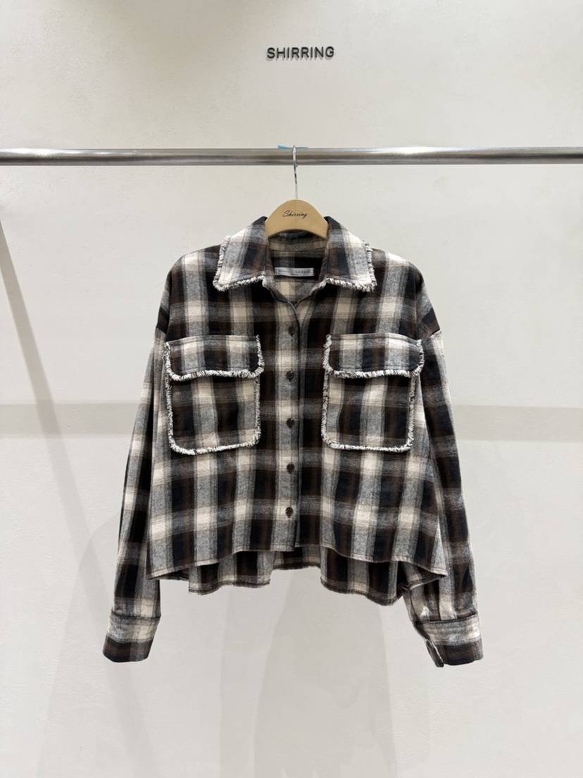 SHIRRING東大門直郵女士新款真品人氣休閑熱賣襯衫蕾絲衫SHIRRING襯衫/蕾絲衫
