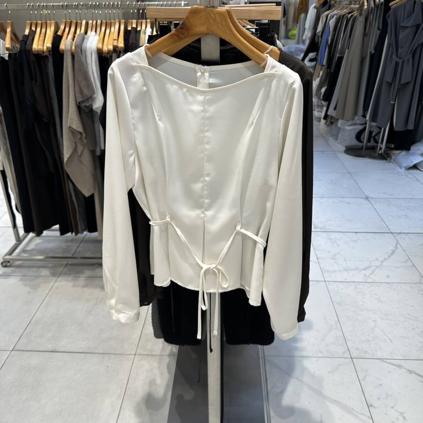 SANS韓國直郵女裝新品人氣休閑真品職業熱賣時尚襯衫蕾絲衫SANS襯衫/蕾絲衫