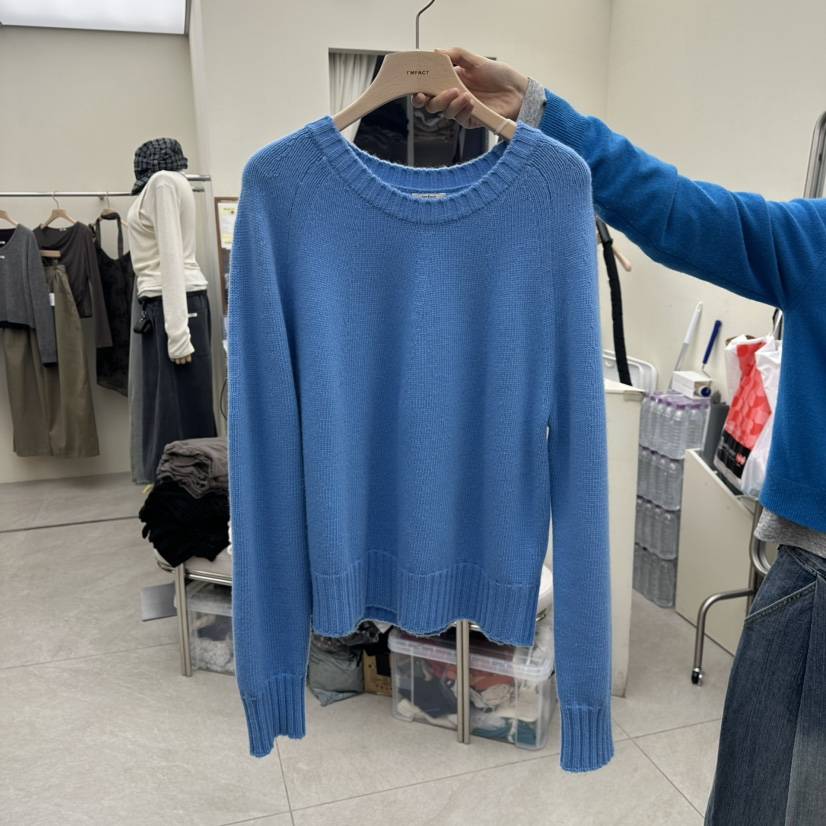 I MFACT韓國代購女士新款休閑推薦時尚熱賣真品人氣毛衣I MFACT毛衣