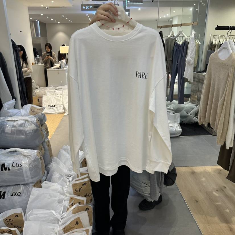 SELF SERVICE/MASOF東大門代購女士新款人氣休閑長袖T恤SELF SERVICE/MASOF長袖T恤