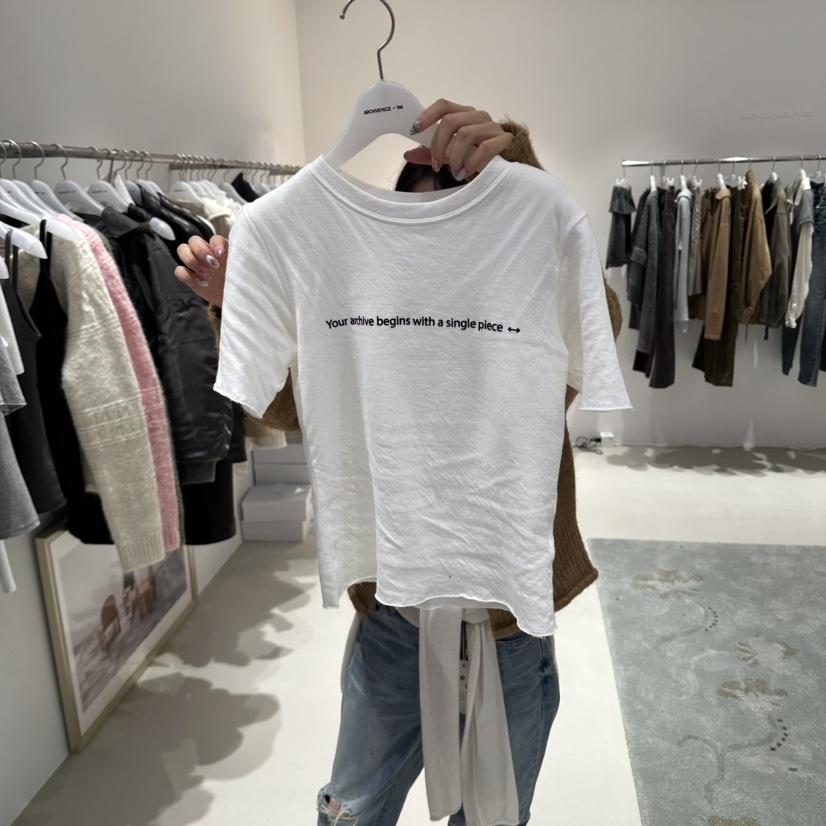 ARCHIVE PIECE東大門代購女裝新品熱賣人氣時尚推薦T恤棉ARCHIVEPIECE TAGT恤