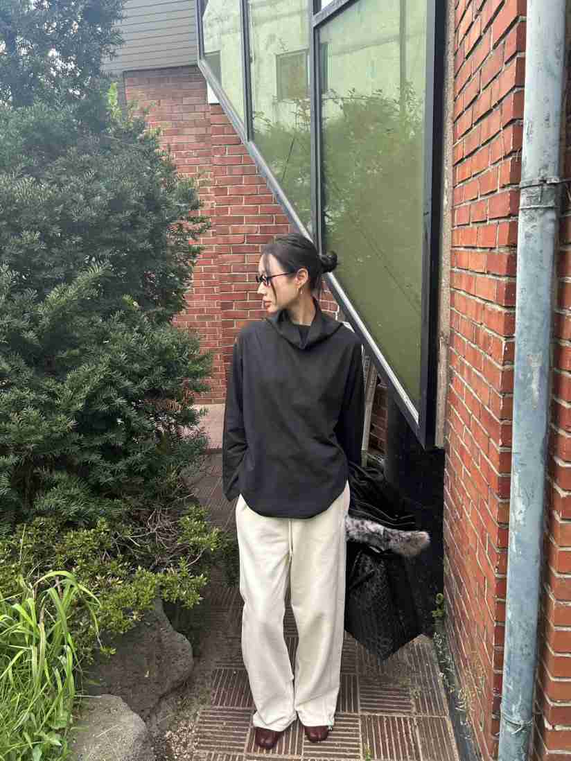 ME MO東大門代購女士新款休閑熱賣時尚推薦人氣真品長袖T恤ME MO長袖T恤