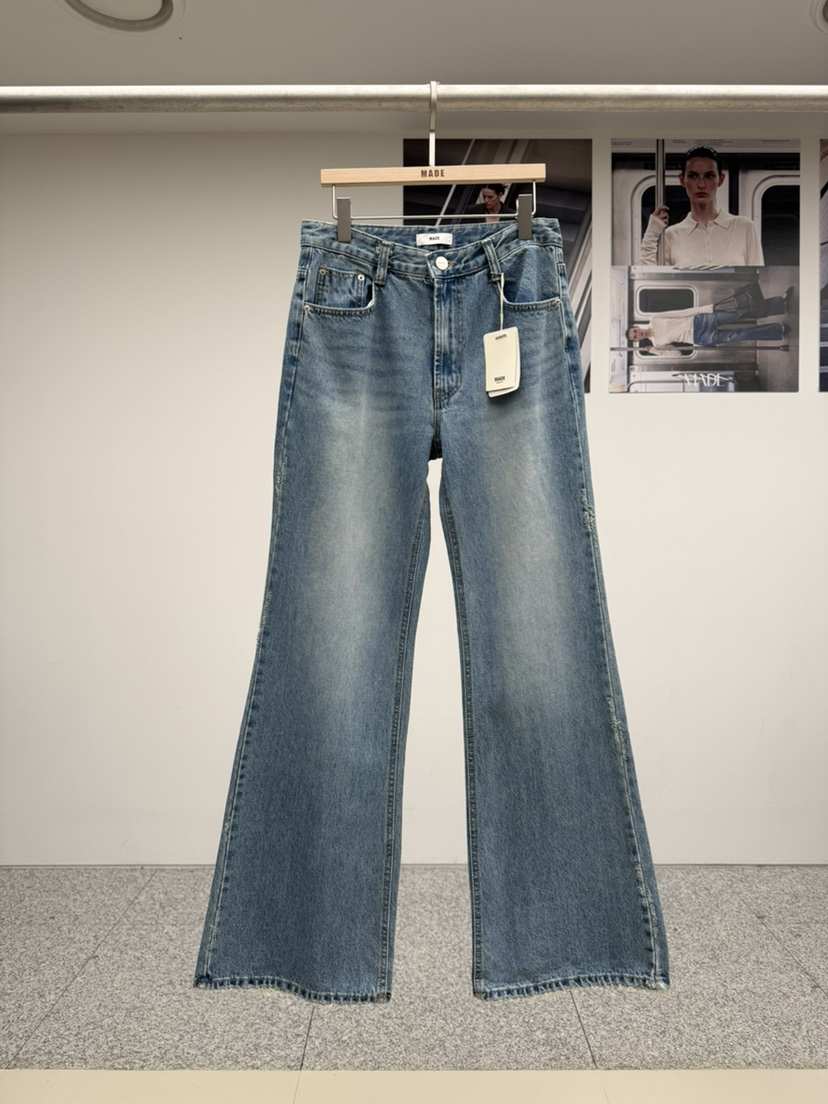 MADE-P東大門代購女士新品真品推薦熱賣人氣時尚休閑牛仔褲MADE-P牛仔褲