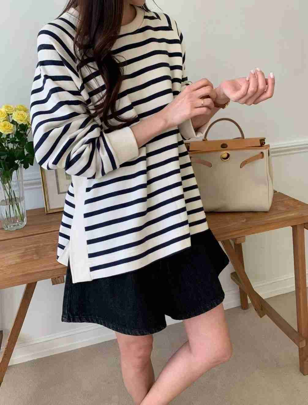 LUCKY ROOM韓國直郵女裝新品真品熱賣推薦休閑人氣長袖T恤LUCKY ROOM長袖T恤