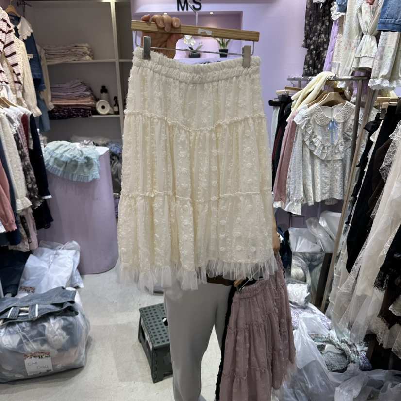 MS韓國直郵女裝新品熱賣時尚推薦真品人氣休閑半身裙中短裙MS半身裙/中短裙