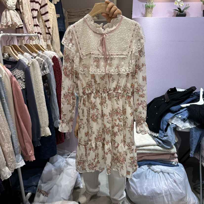 MS韓國直郵女裝新款推薦熱賣休閑時尚真品人氣連衣裙MS連衣裙