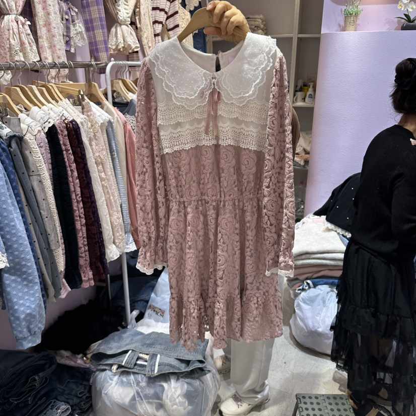 MS東大門實拍女裝新品推薦休閑時尚熱賣人氣真品連衣裙MS連衣裙