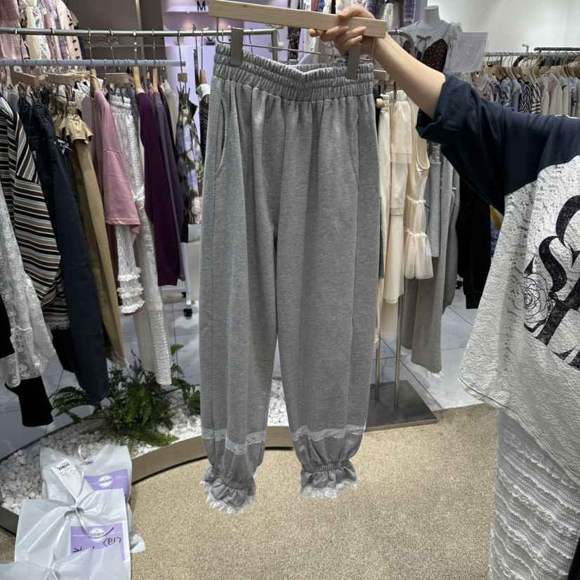 VIRUS東大門實拍女士新品時尚推薦人氣熱賣休閑休閑褲可愛的VIRUS休閑褲