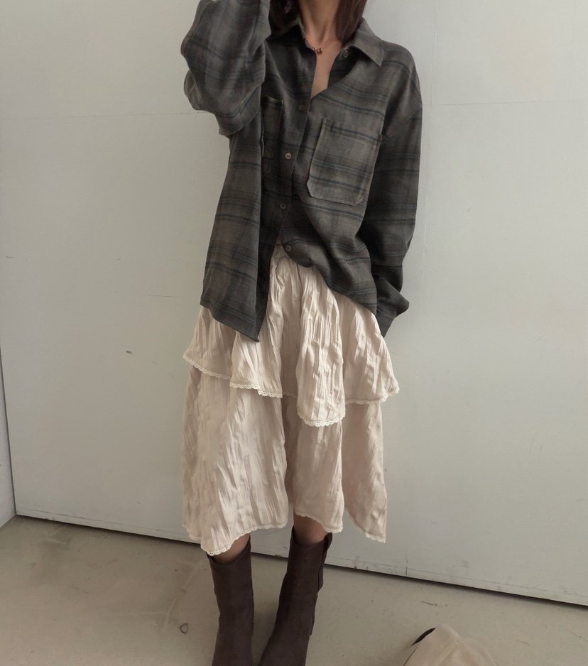 OLI EDIT東大門直郵女士新品真品推薦職業時尚半身裙中短裙OLI EDIT半身裙/中短裙
