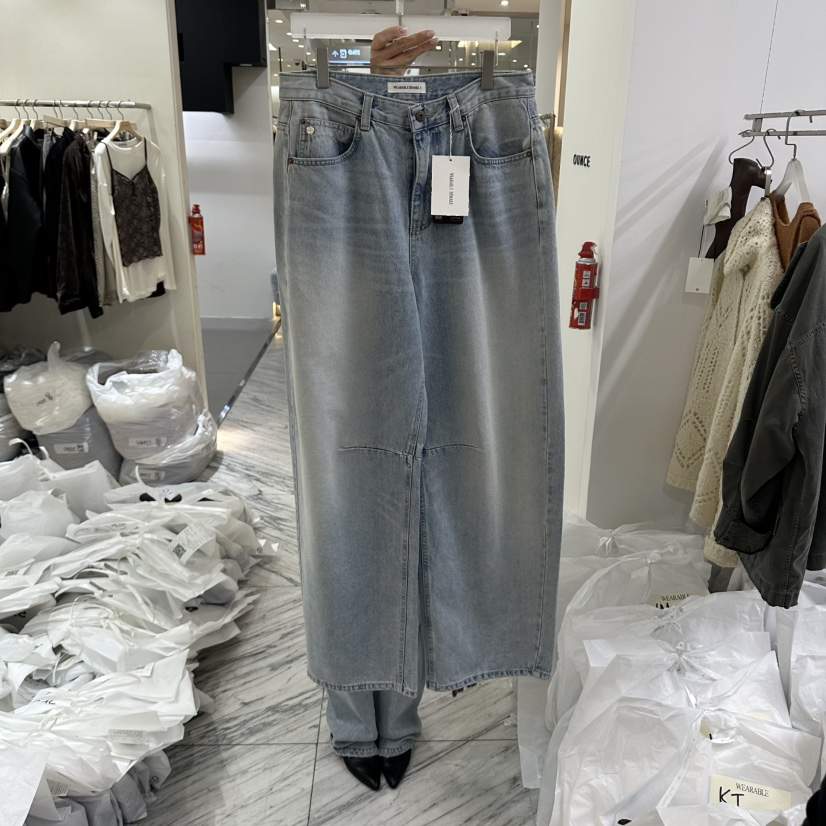 WEARABLE-L東大門實拍女士新品休閑真品熱賣人氣時尚牛仔褲WEARABLE牛仔褲