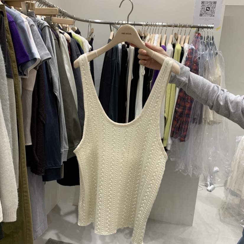 FRE東大門代購女裝新品真品時尚熱賣人氣休閑推薦吊帶背心FRE SEOUL吊帶/背心