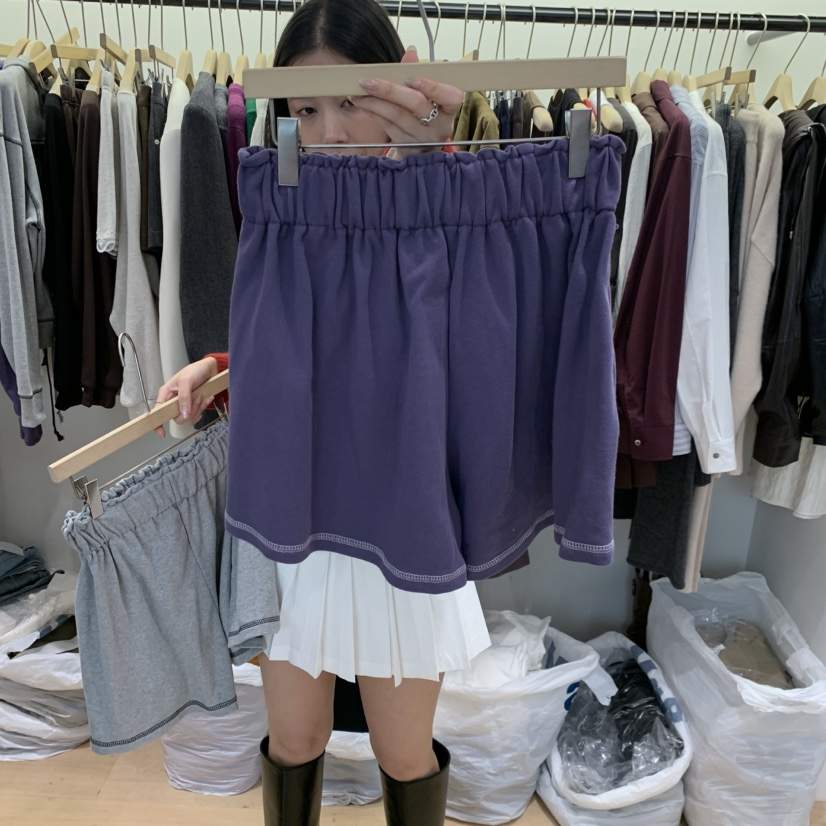 W AND J東大門代購女裝新品熱賣真品人氣推薦時尚休閑短褲WANDJ短褲
