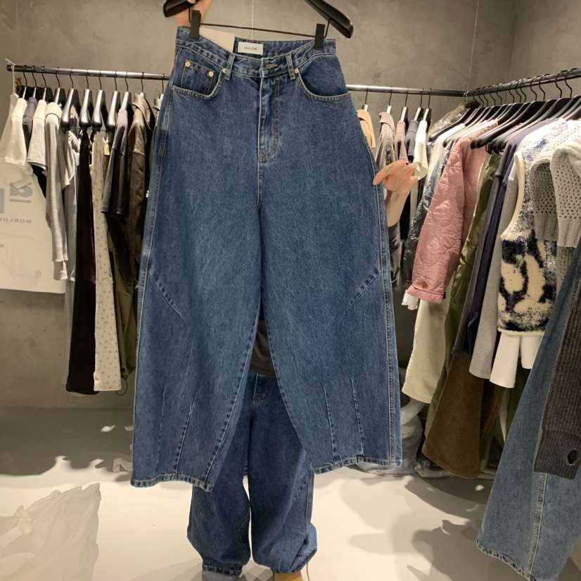 BALLOW STUDIO東大門直郵女裝新品熱賣真品休閑人氣牛仔褲BALLOW STUDIO牛仔褲