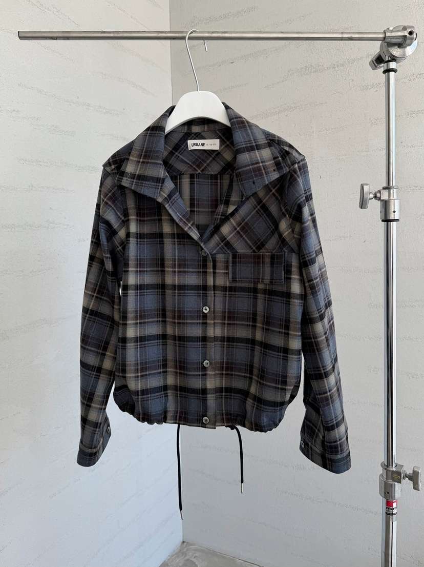 URBANE cloth韓國直郵女裝新品推薦時尚真品襯衫蕾絲衫高領URBANE cloth襯衫/蕾絲衫