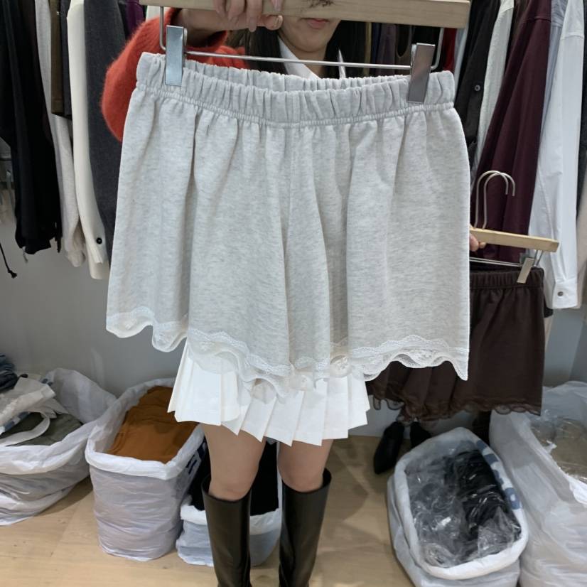 W AND J韓國直郵女裝新品熱賣推薦時尚休閑人氣真品短褲WANDJ短褲