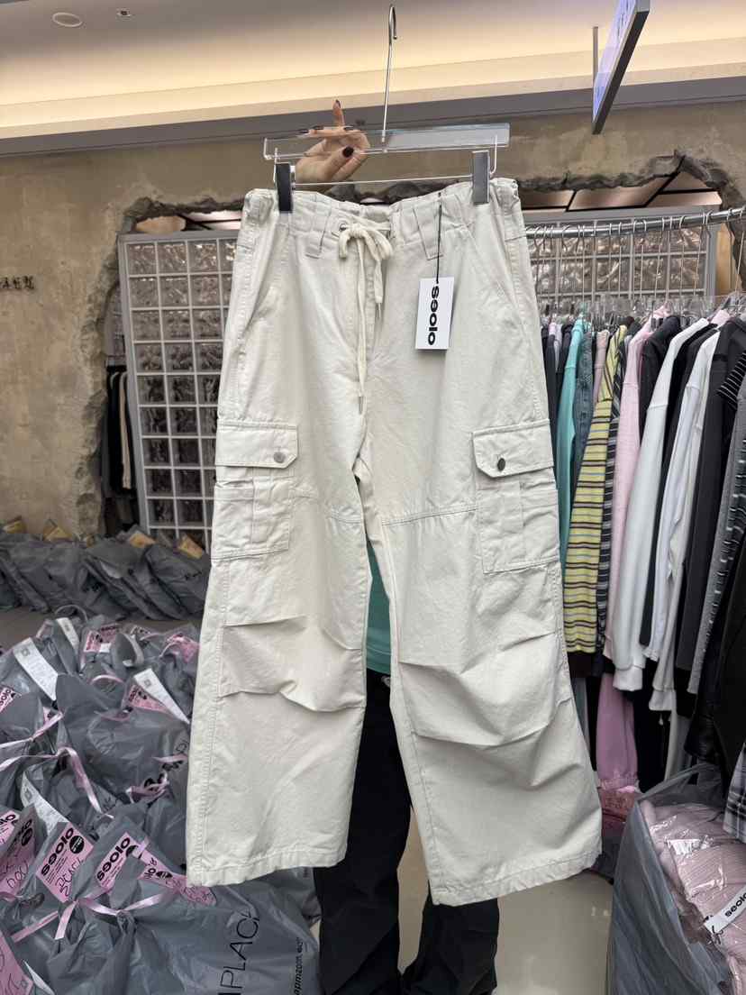 SEOLO東大門實拍女裝新品推薦真品人氣熱賣時尚休閑休閑褲Seolo seoul休閑褲