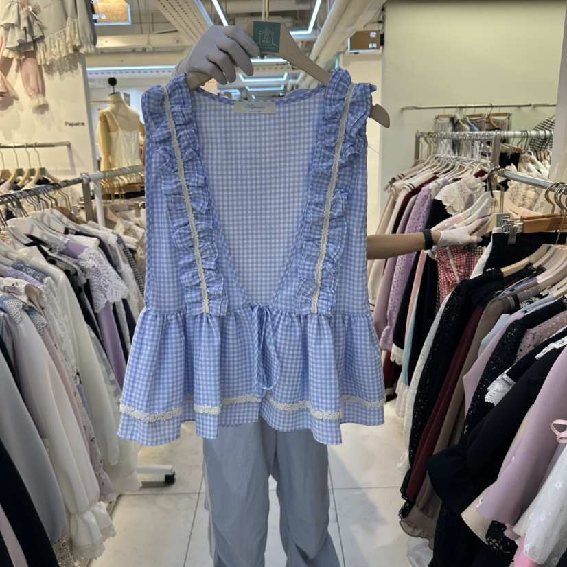 PAPA東大門代購女士新款推薦休閑人氣熱賣真品時尚吊帶背心Papaine/HALMADE吊帶/背心